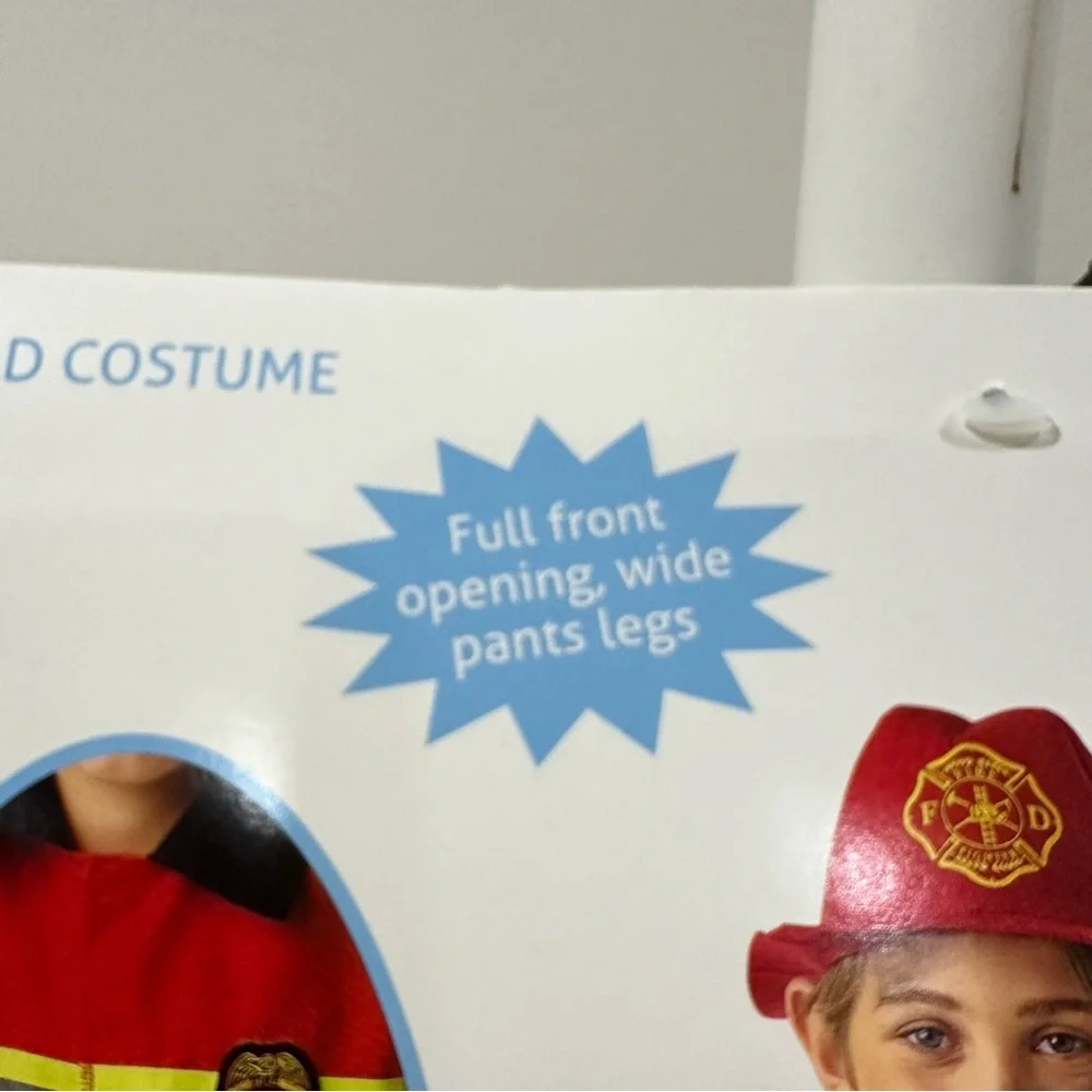 Boys Firefighter Costume